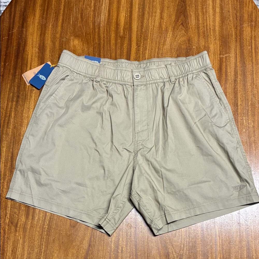 AFTCO Men's Tan Landlocked Shorts